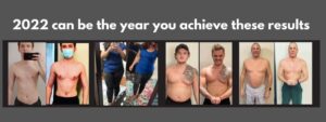 This is a picture of the kind of results we achieve at Eric Moss Fitness, a personal training studio located in Boonton. Let's make 2022 the year you are actually successful